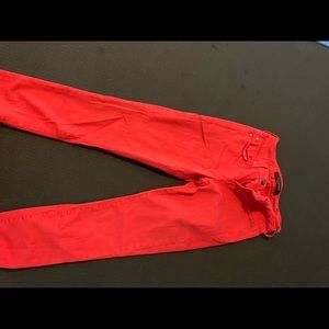Red Liverpool jeans